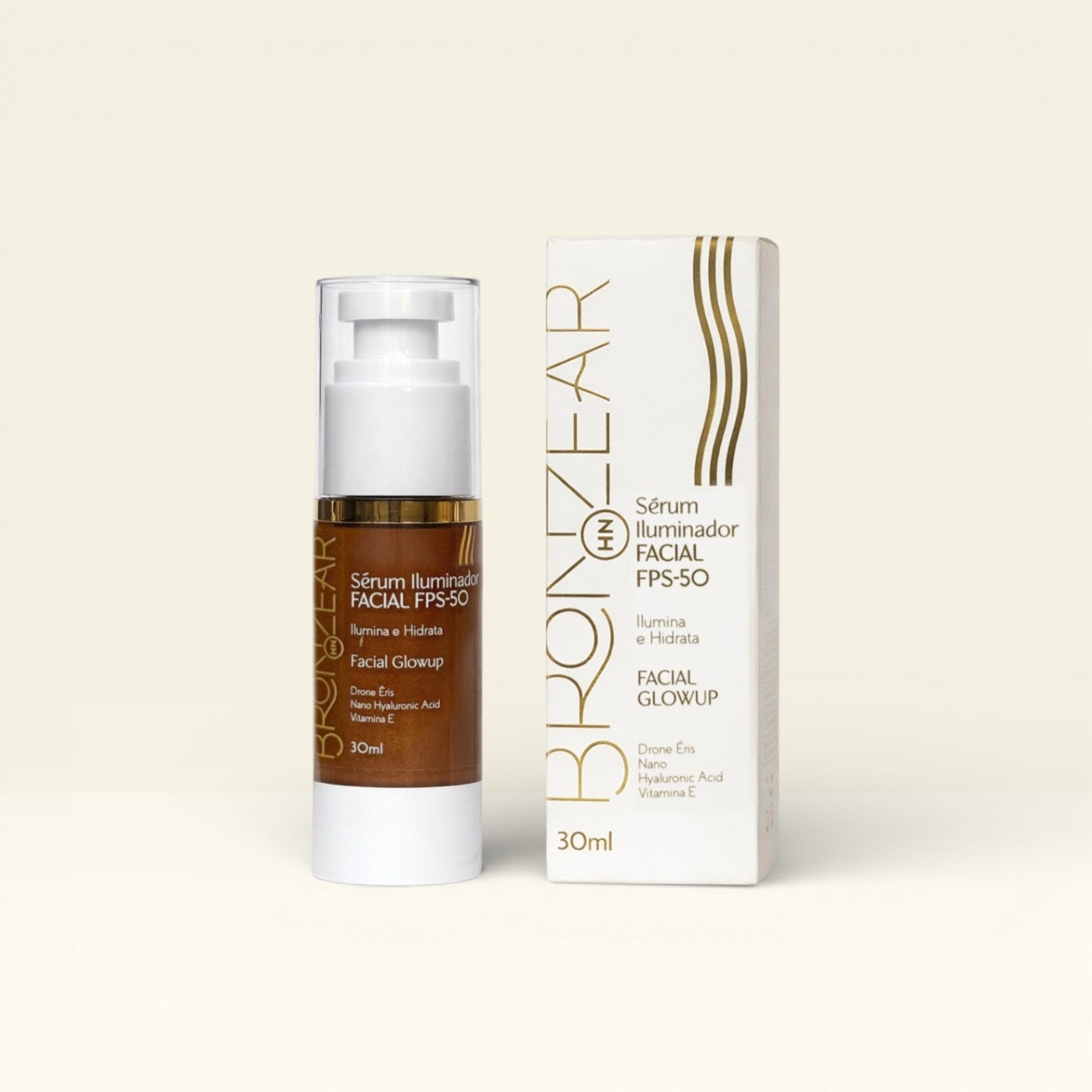 Sérum Iluminador Facial FPS-50 - Bronzear HN