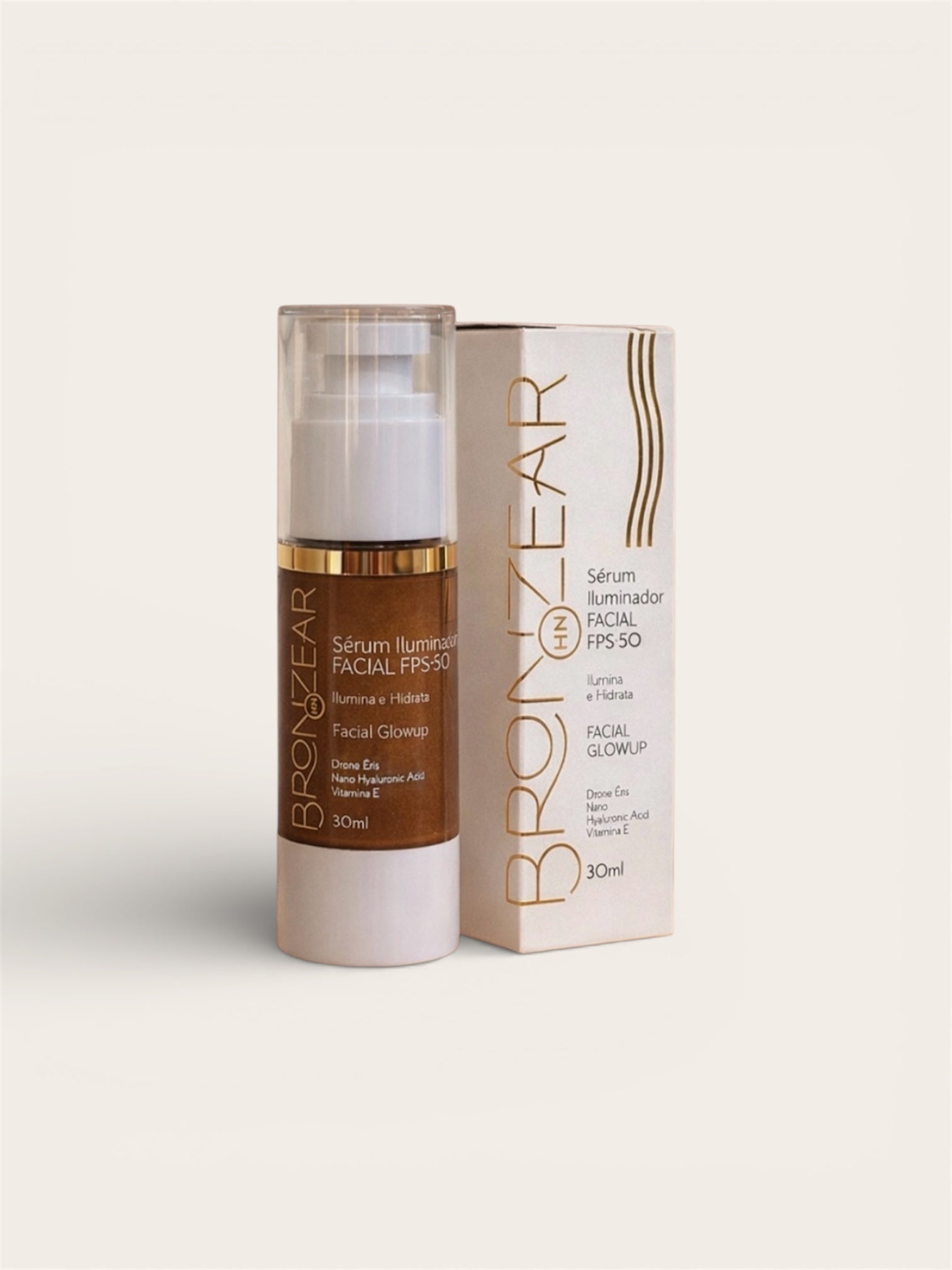 Sérum Iluminador Facial FPS-50 - Bronzear HN